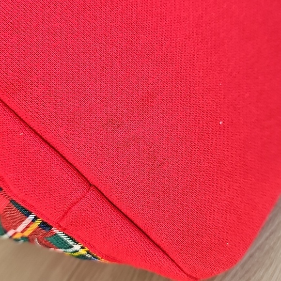 Vintage Disney Store Plaid Mickey & Minnie Mouse Hoola Hoop Small Handbag - Picture 11 of 17